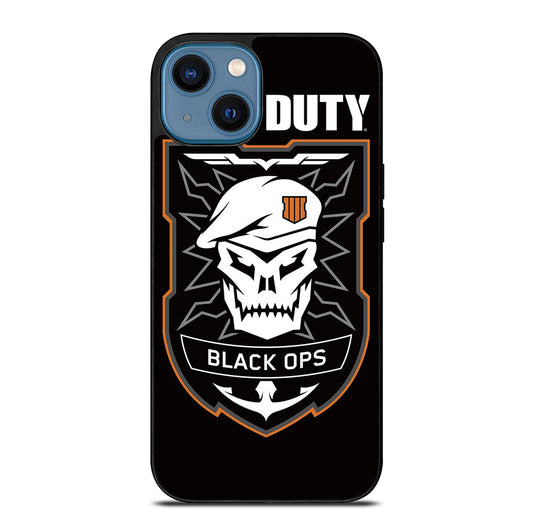 CALL OF DUTY BLACK OPS LOGO iPhone 14 Case Cover