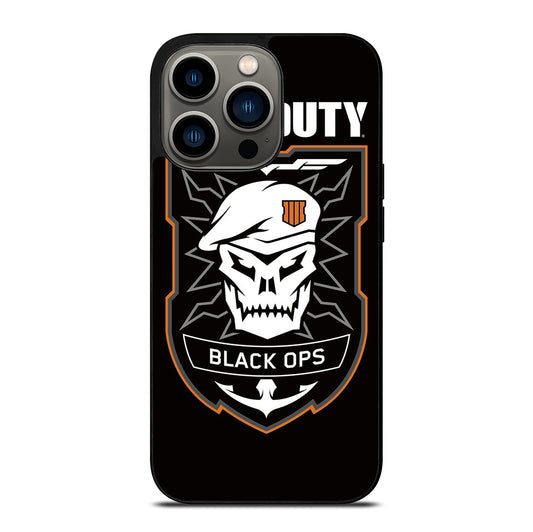 CALL OF DUTY BLACK OPS LOGO iPhone 13 Pro Case Cover