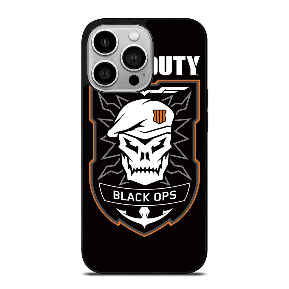 CALL OF DUTY BLACK OPS LOGO iPhone 14 Pro Case Cover