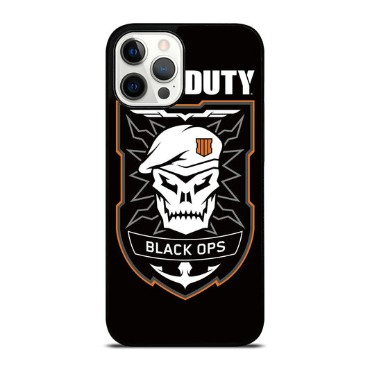 CALL OF DUTY BLACK OPS LOGO iPhone 12 Pro Max Case Cover