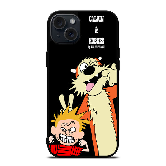 CALVIN AND HOBBES CARTOON SERIES iPhone 15 Plus Case Cover