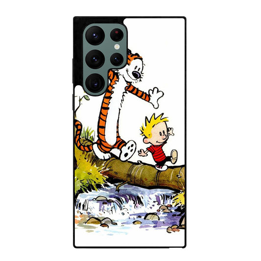 CALVIN AND HOBBES CARTOON SERIES 2 Samsung Galaxy S22 Ultra Case Cover