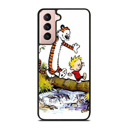 CALVIN AND HOBBES CARTOON SERIES 2 Samsung Galaxy S21 Case Cover