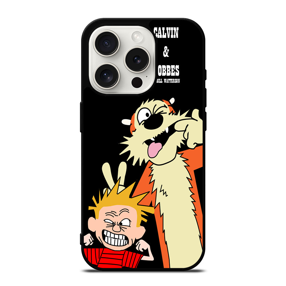 CALVIN AND HOBBES CARTOON SERIES iPhone 15 Pro Case Cover