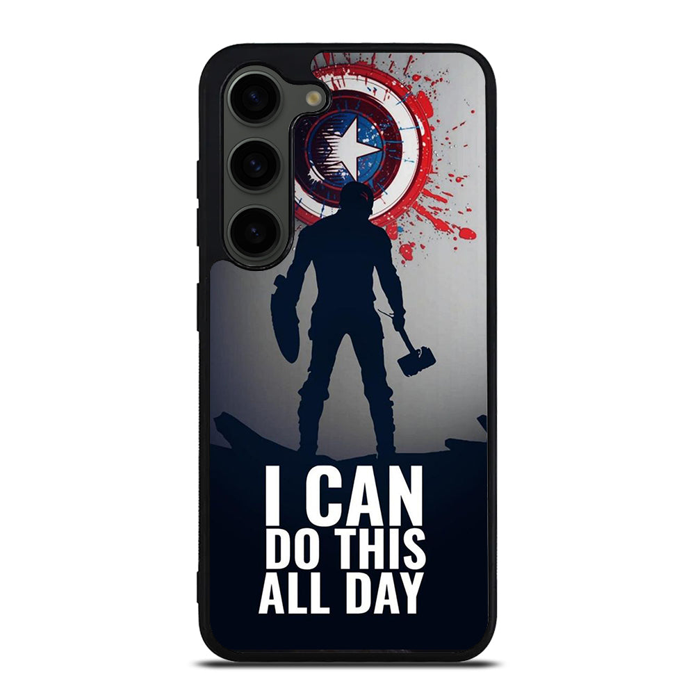 CAPTAIN AMERICA QUOTE Samsung Galaxy S23 Plus Case Cover