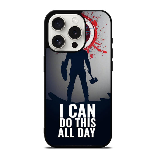 CAPTAIN AMERICA QUOTE iPhone 15 Pro Case Cover