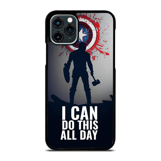 CAPTAIN AMERICA QUOTE iPhone 11 Pro Case Cover