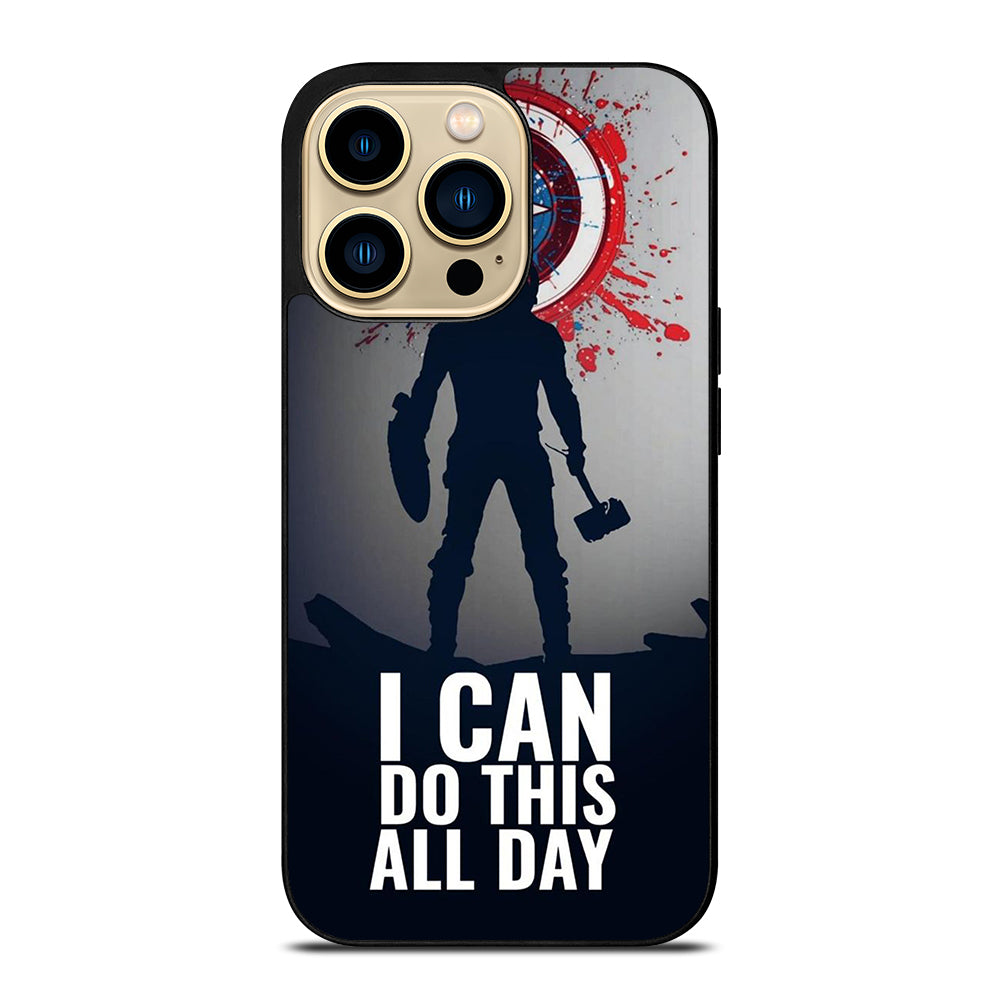 CAPTAIN AMERICA QUOTE iPhone 14 Pro Max Case Cover