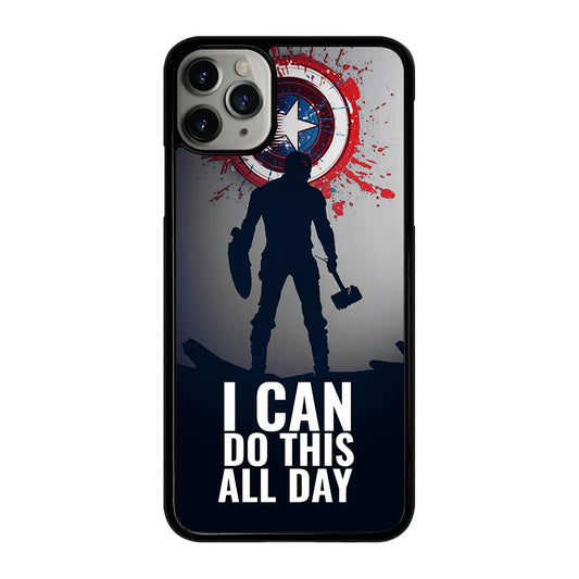 CAPTAIN AMERICA QUOTE iPhone 11 Pro Max Case Cover