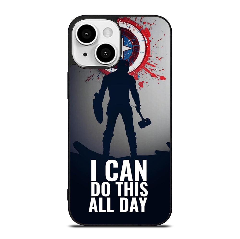 CAPTAIN AMERICA QUOTE iPhone 13 Mini Case Cover