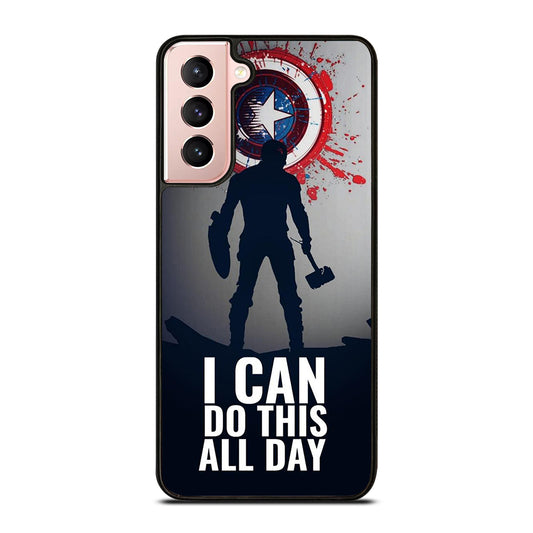CAPTAIN AMERICA QUOTE Samsung Galaxy S21 Case Cover