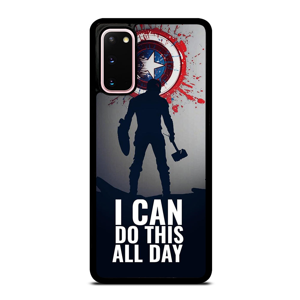 CAPTAIN AMERICA QUOTE Samsung Galaxy S20 Case Cover