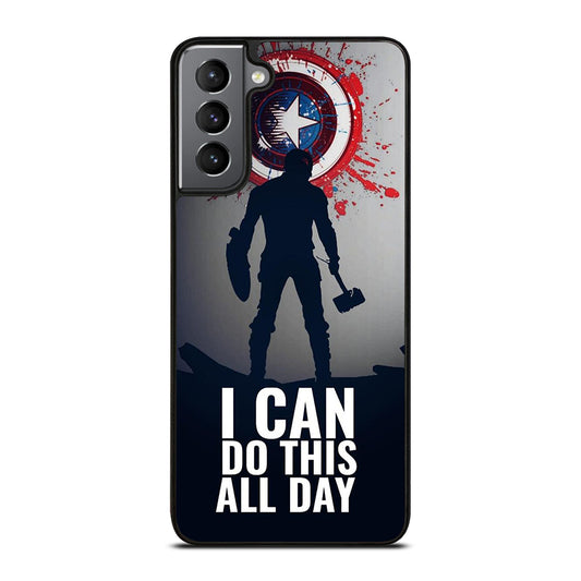 CAPTAIN AMERICA QUOTE Samsung Galaxy S21 Plus Case Cover