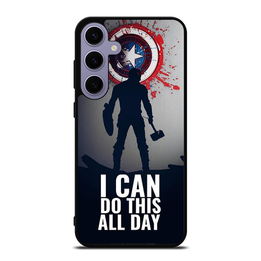 CAPTAIN AMERICA QUOTE Samsung Galaxy S24 Plus Case Cover