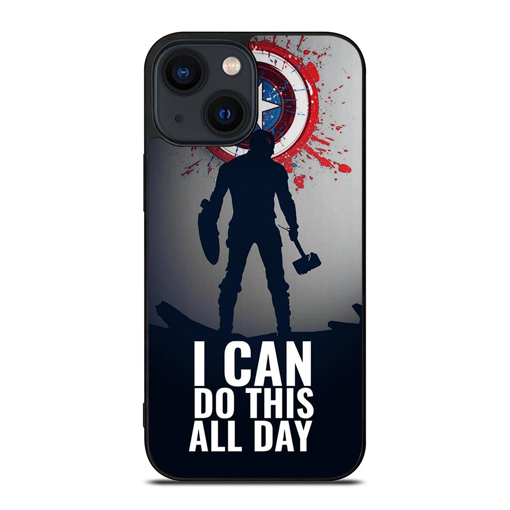 CAPTAIN AMERICA QUOTE iPhone 14 Plus Case Cover