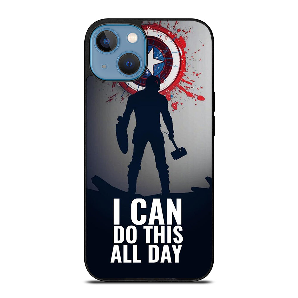 CAPTAIN AMERICA QUOTE iPhone 13 Case Cover