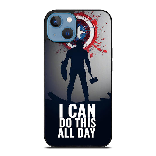 CAPTAIN AMERICA QUOTE iPhone 13 Case Cover