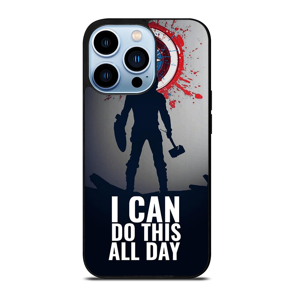 CAPTAIN AMERICA QUOTE iPhone 13 Pro Max Case Cover