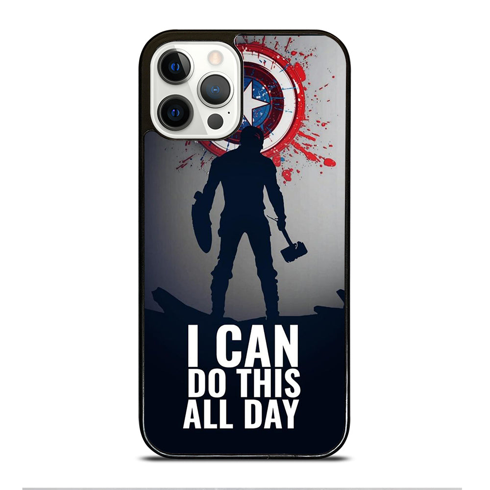 CAPTAIN AMERICA QUOTE iPhone 12 Pro Case Cover