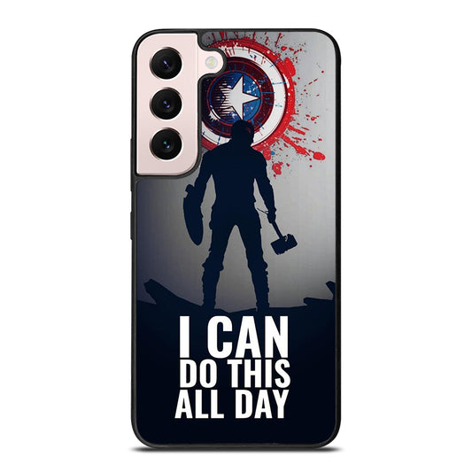 CAPTAIN AMERICA QUOTE Samsung Galaxy S22 Plus Case Cover