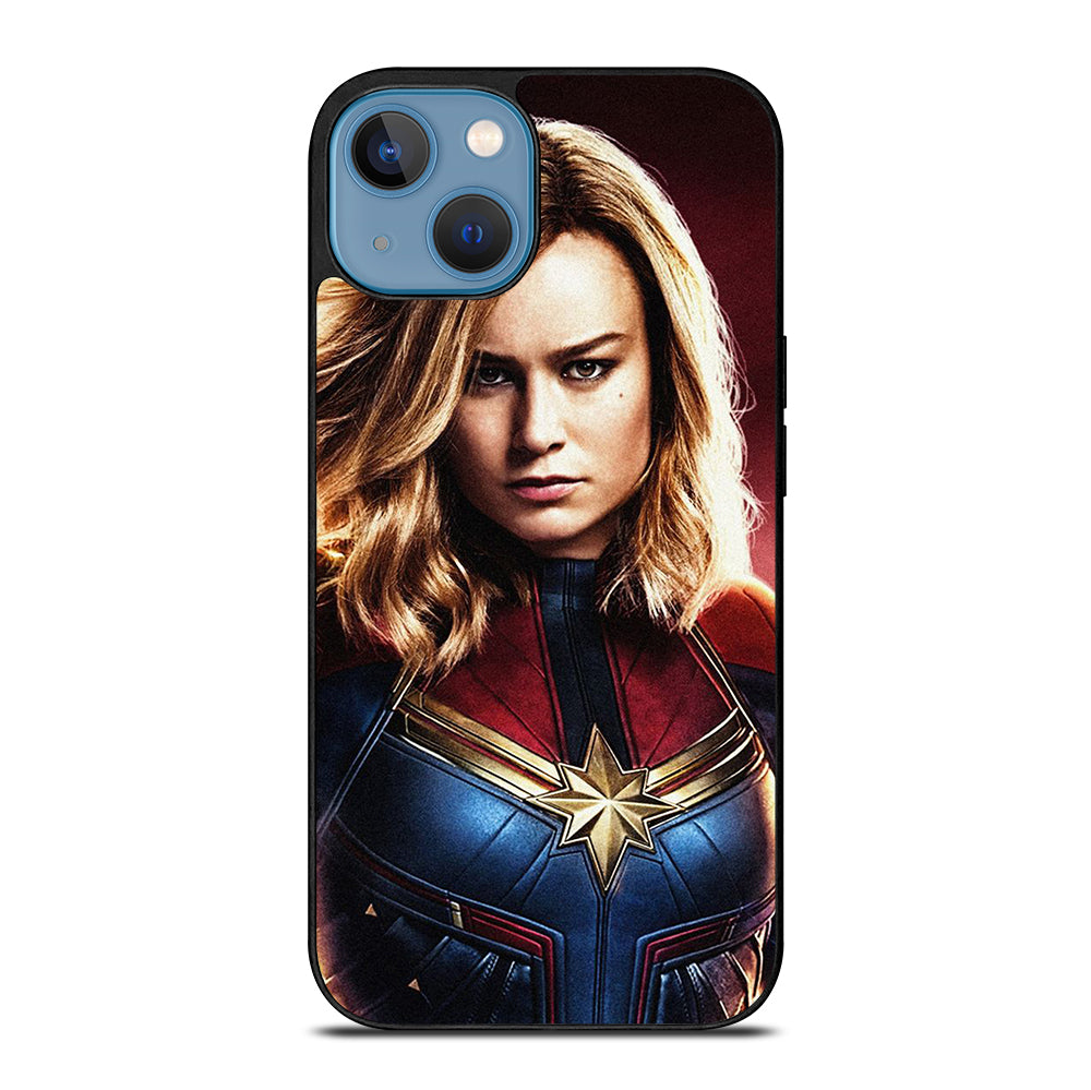 CAPTAIN MARVEL FACE iPhone 13 Case Cover