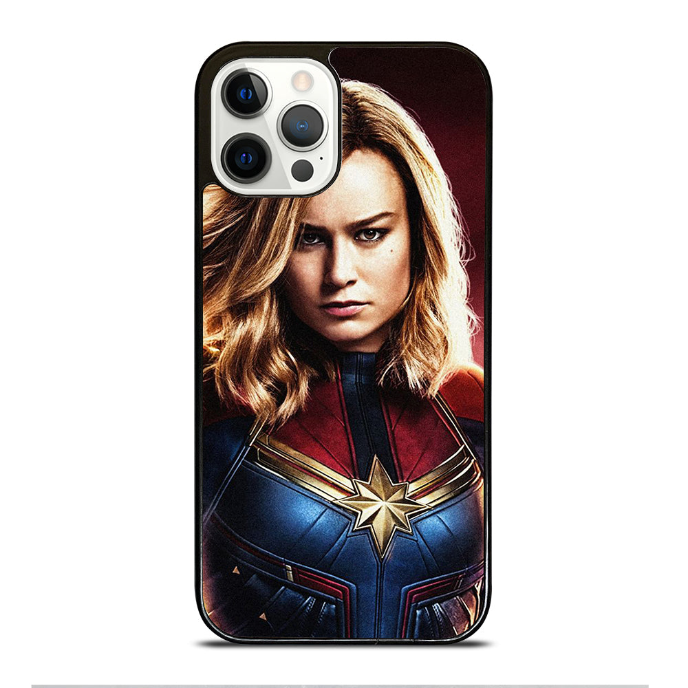 CAPTAIN MARVEL FACE iPhone 12 Pro Case Cover