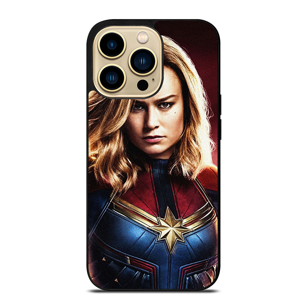 CAPTAIN MARVEL FACE iPhone 14 Pro Max Case Cover