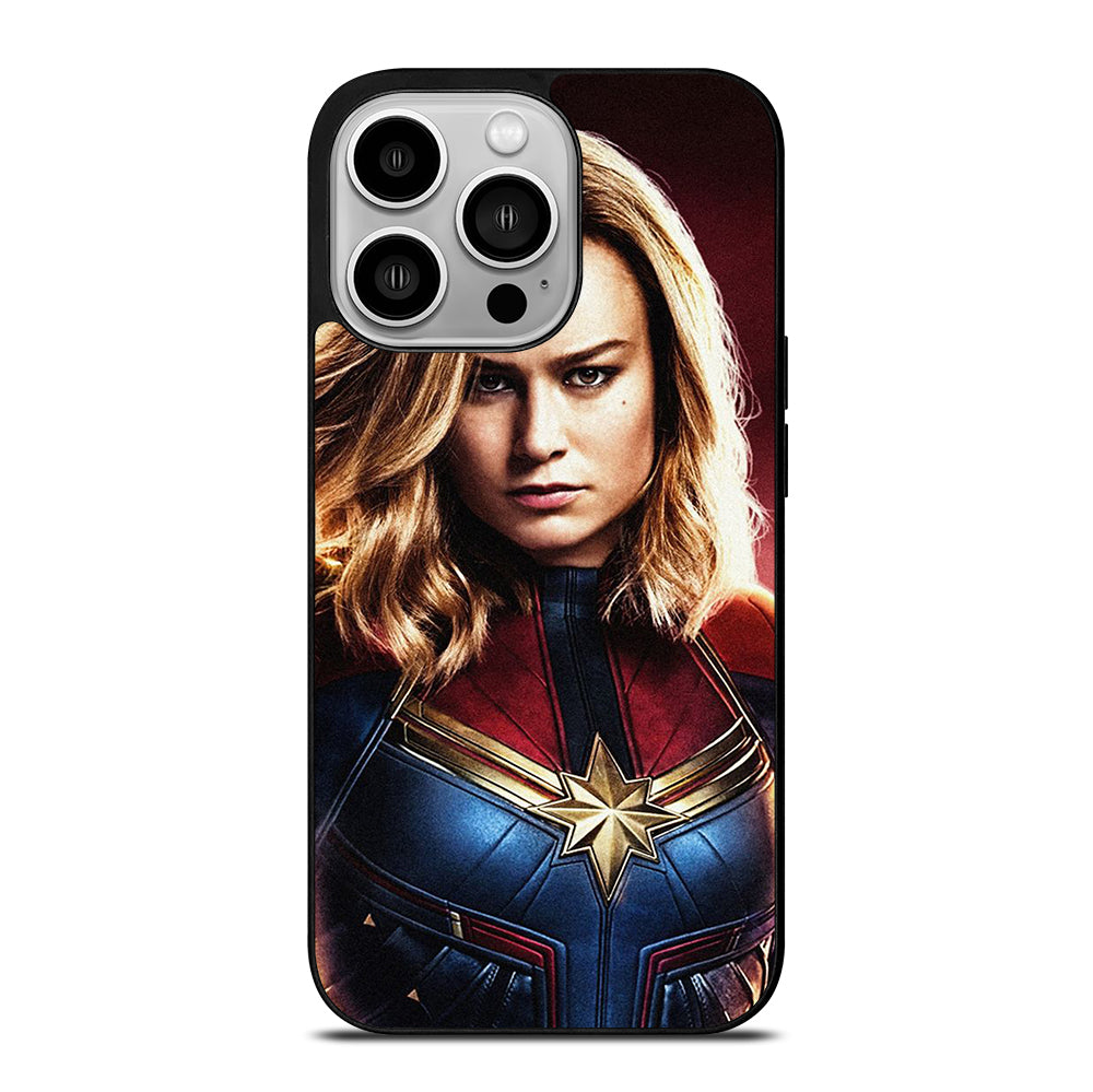 CAPTAIN MARVEL FACE iPhone 14 Pro Case Cover