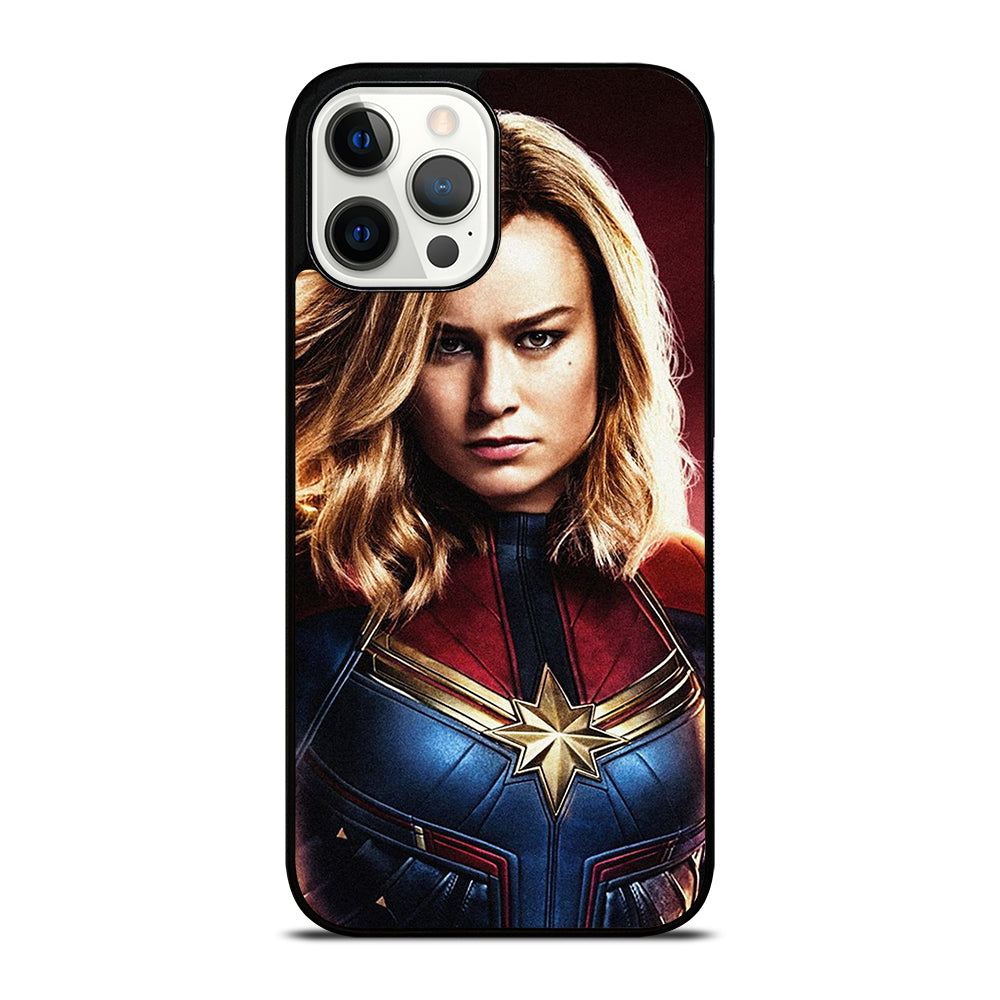 CAPTAIN MARVEL FACE iPhone 12 Pro Max Case Cover