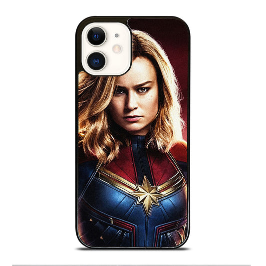 CAPTAIN MARVEL FACE iPhone 12 Case Cover