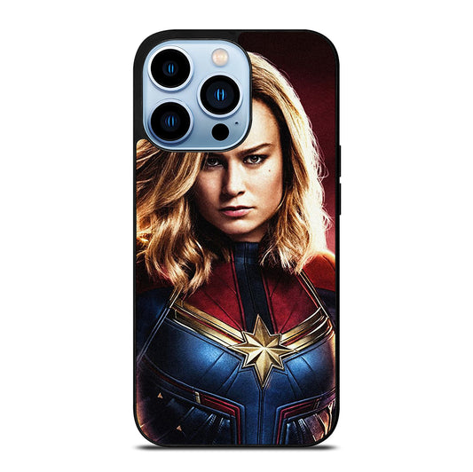 CAPTAIN MARVEL FACE iPhone 13 Pro Max Case Cover