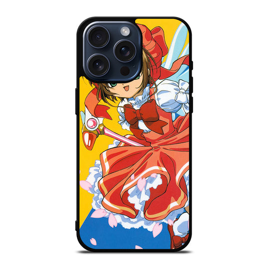 CARDCAPTOR SAKURA CUTE ANIME iPhone 15 Pro Max Case Cover