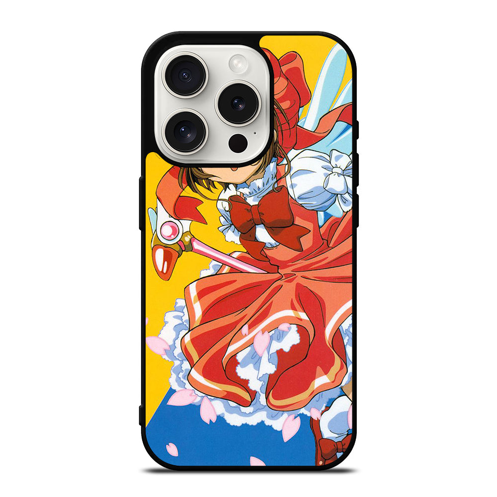 CARDCAPTOR SAKURA CUTE ANIME iPhone 15 Pro Case Cover