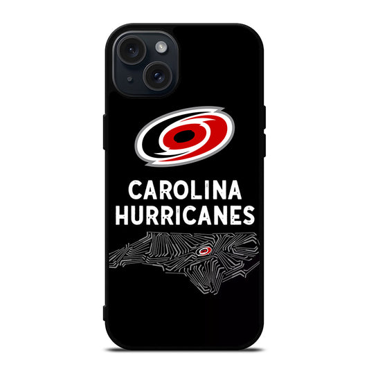 CAROLINA HURRICANES NHL ICON 1 iPhone 15 Plus Case Cover