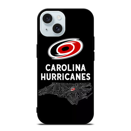 CAROLINA HURRICANES NHL ICON 1 iPhone 15 Case Cover
