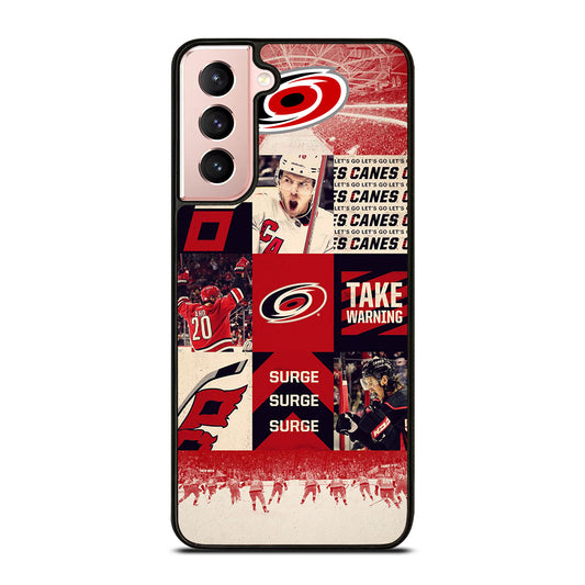 CAROLINA HURRICANES NHL ICON 2 Samsung Galaxy S21 Case Cover