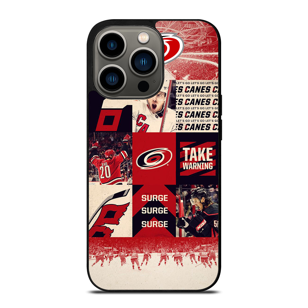 CAROLINA HURRICANES NHL ICON 2 iPhone 13 Pro Case Cover