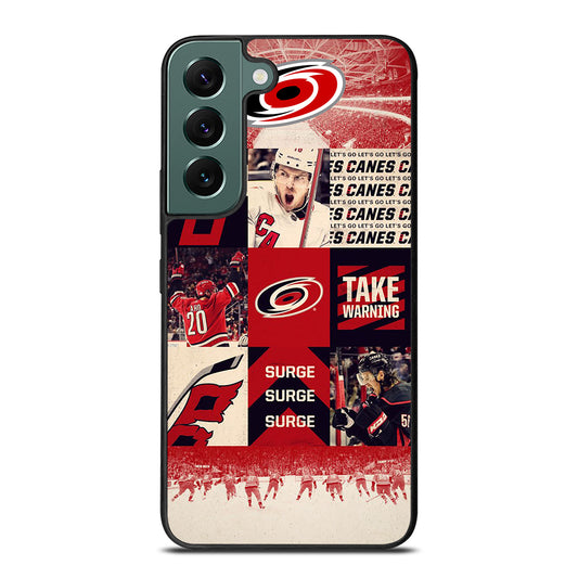 CAROLINA HURRICANES NHL ICON 2 Samsung Galaxy S22 Case Cover