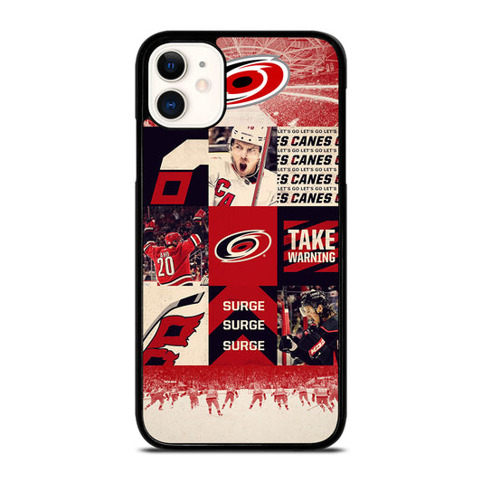 CAROLINA HURRICANES NHL ICON 2 iPhone 11 Case Cover