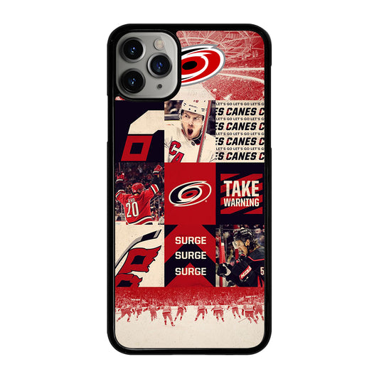 CAROLINA HURRICANES NHL ICON 2 iPhone 11 Pro Max Case Cover