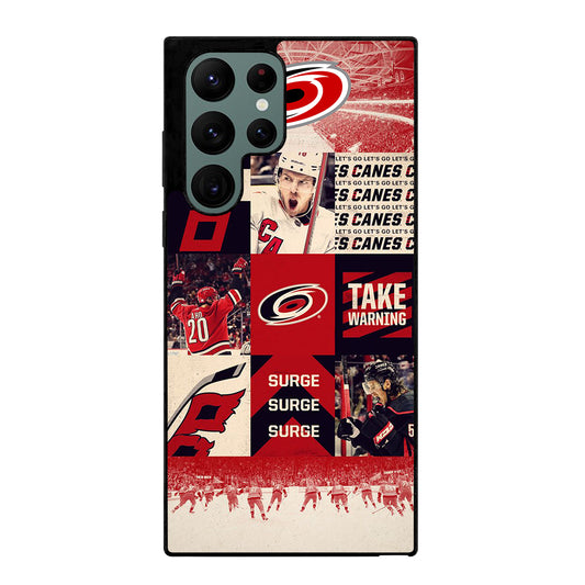 CAROLINA HURRICANES NHL ICON 2 Samsung Galaxy S22 Ultra Case Cover