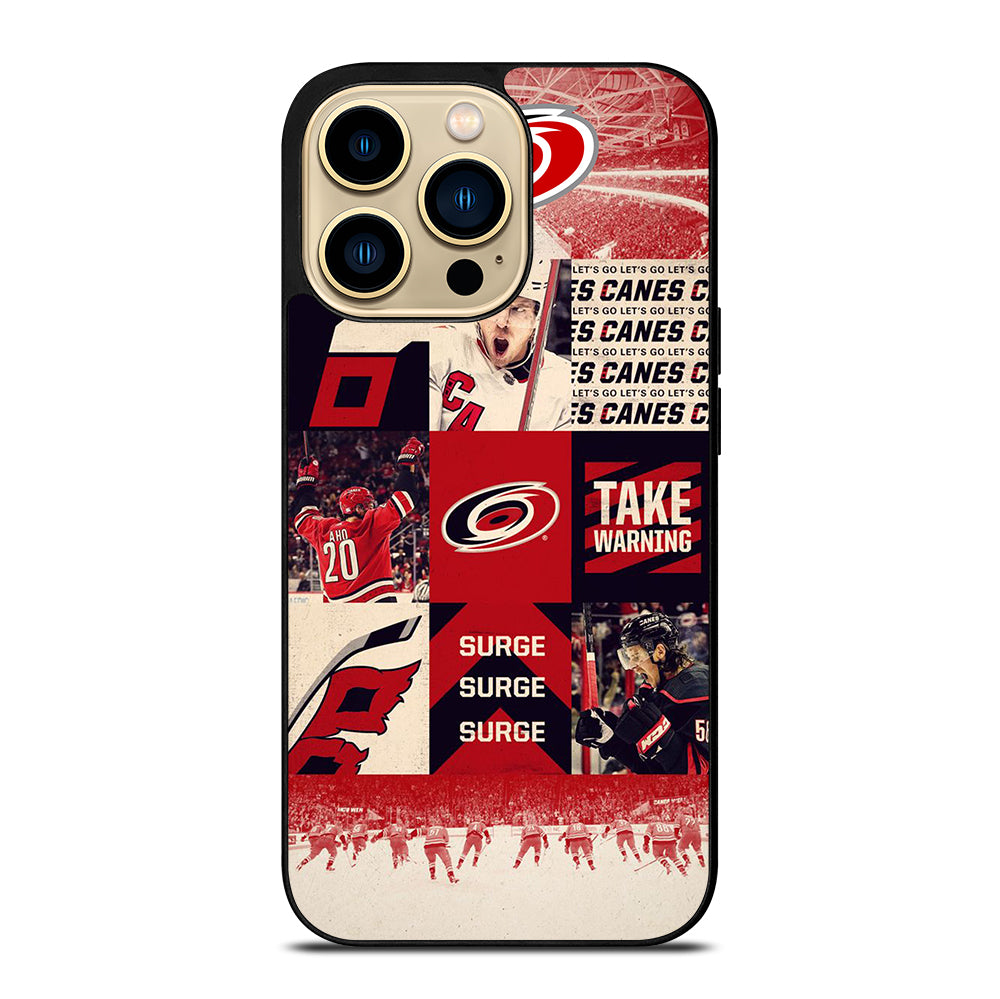 CAROLINA HURRICANES NHL ICON 2 iPhone 14 Pro Max Case Cover