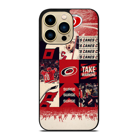 CAROLINA HURRICANES NHL ICON 2 iPhone 14 Pro Max Case Cover