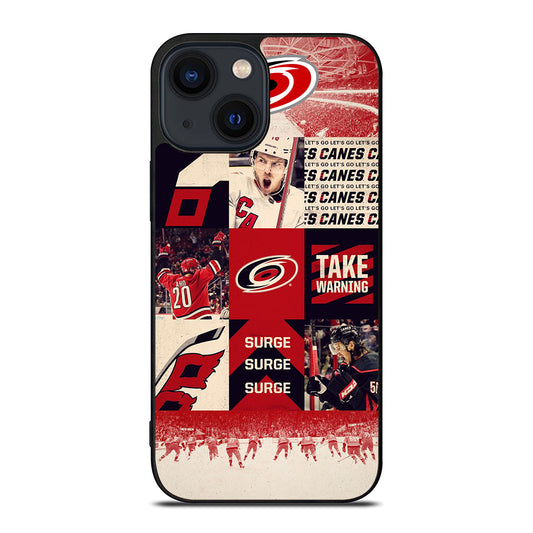 CAROLINA HURRICANES NHL ICON 2 iPhone 14 Plus Case Cover