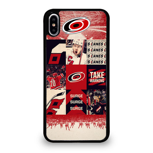 CAROLINA HURRICANES NHL ICON 2 iPhone XS Max Case Cover
