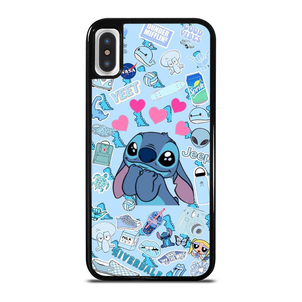 CARTOON CUTE STITCH 1 iPhone X / XS Case Cover