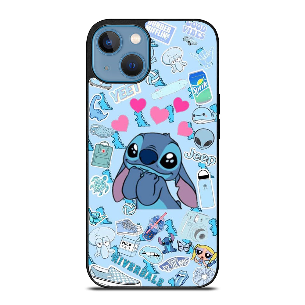 CARTOON CUTE STITCH 1 iPhone 13 Case Cover