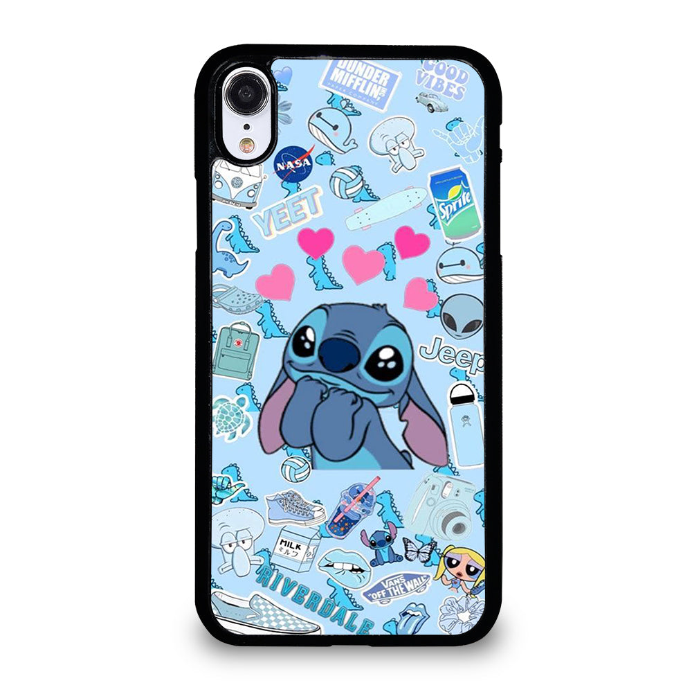 CARTOON CUTE STITCH 1 iPhone XR Case Cover