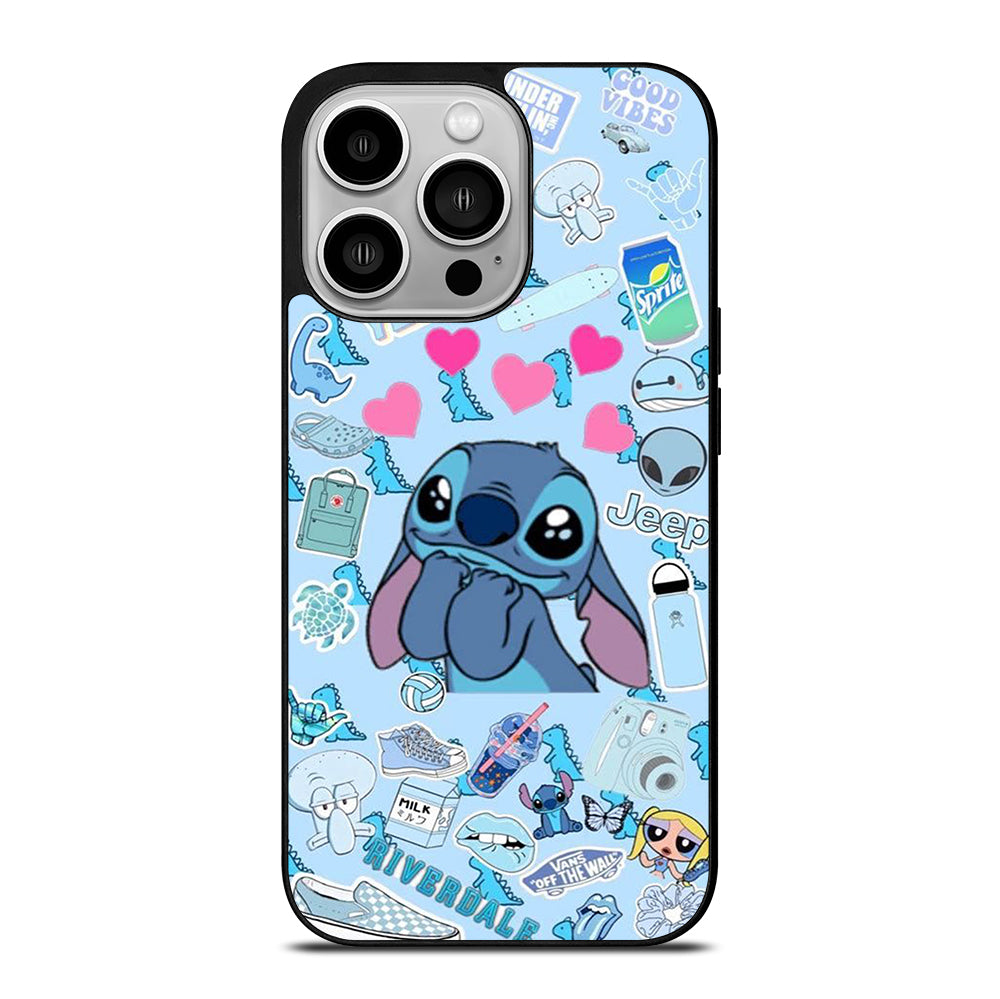 CARTOON CUTE STITCH 1 iPhone 14 Pro Case Cover