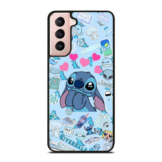 CARTOON CUTE STITCH 1 Samsung Galaxy S21 Case Cover